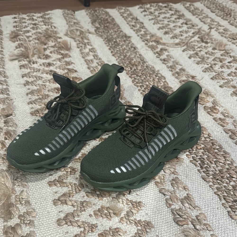 Olive Green Athletic Shoes for Women